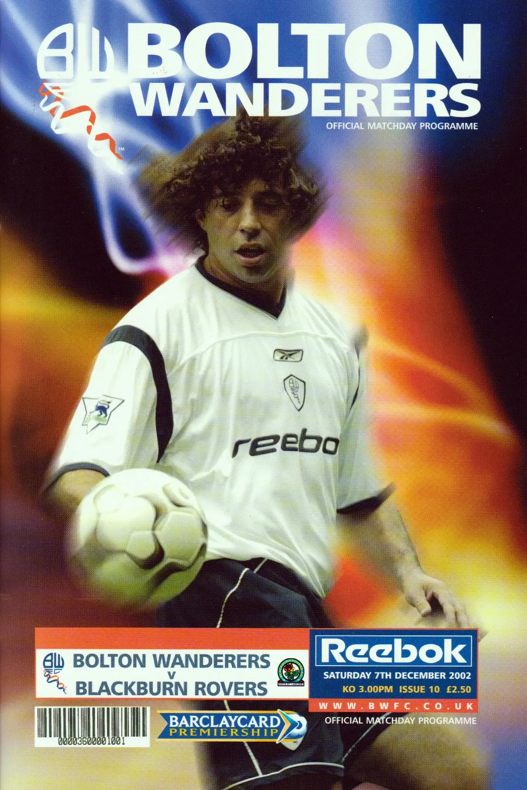 Bolton Wanderers vs. Blackburn Rovers (December 7, 2002)