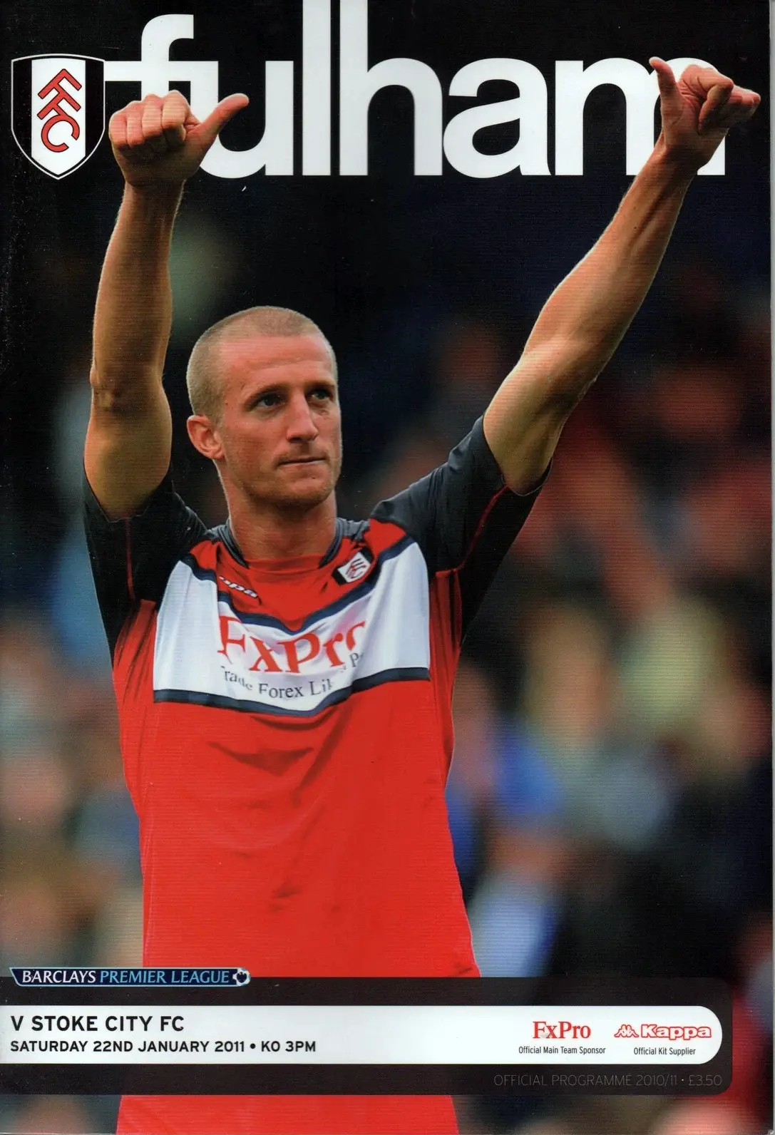 Fulham vs. Stoke City (January 22, 2011)