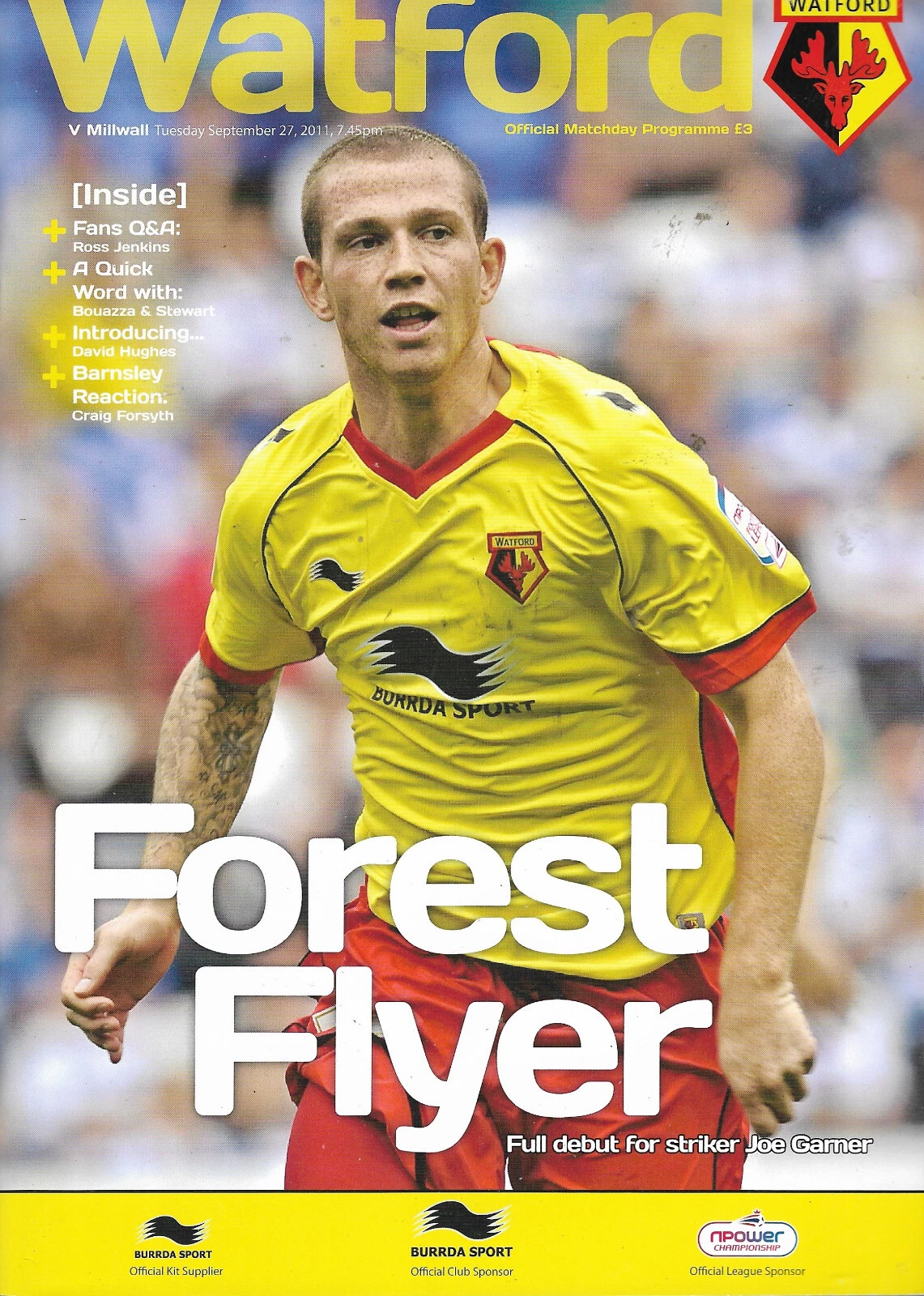 Watford vs. Millwall (September 27, 2011)