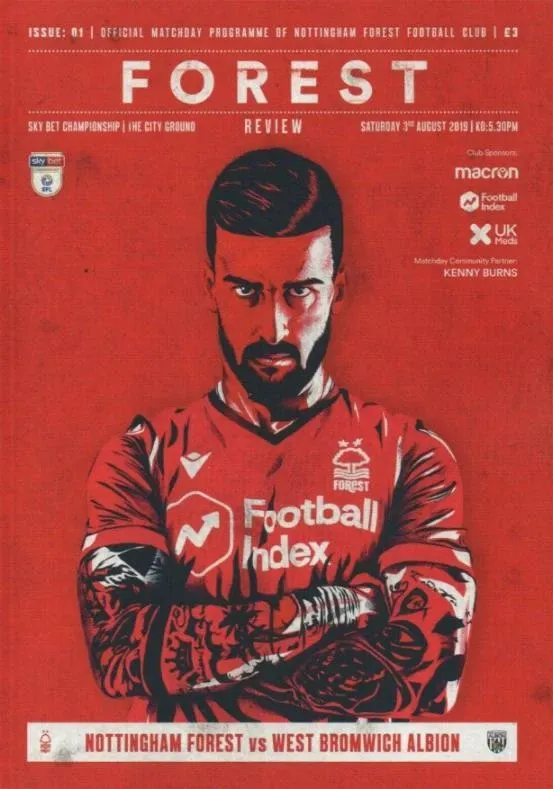 Nottingham Forest vs. West Bromwich Albion (August 3, 2019)
