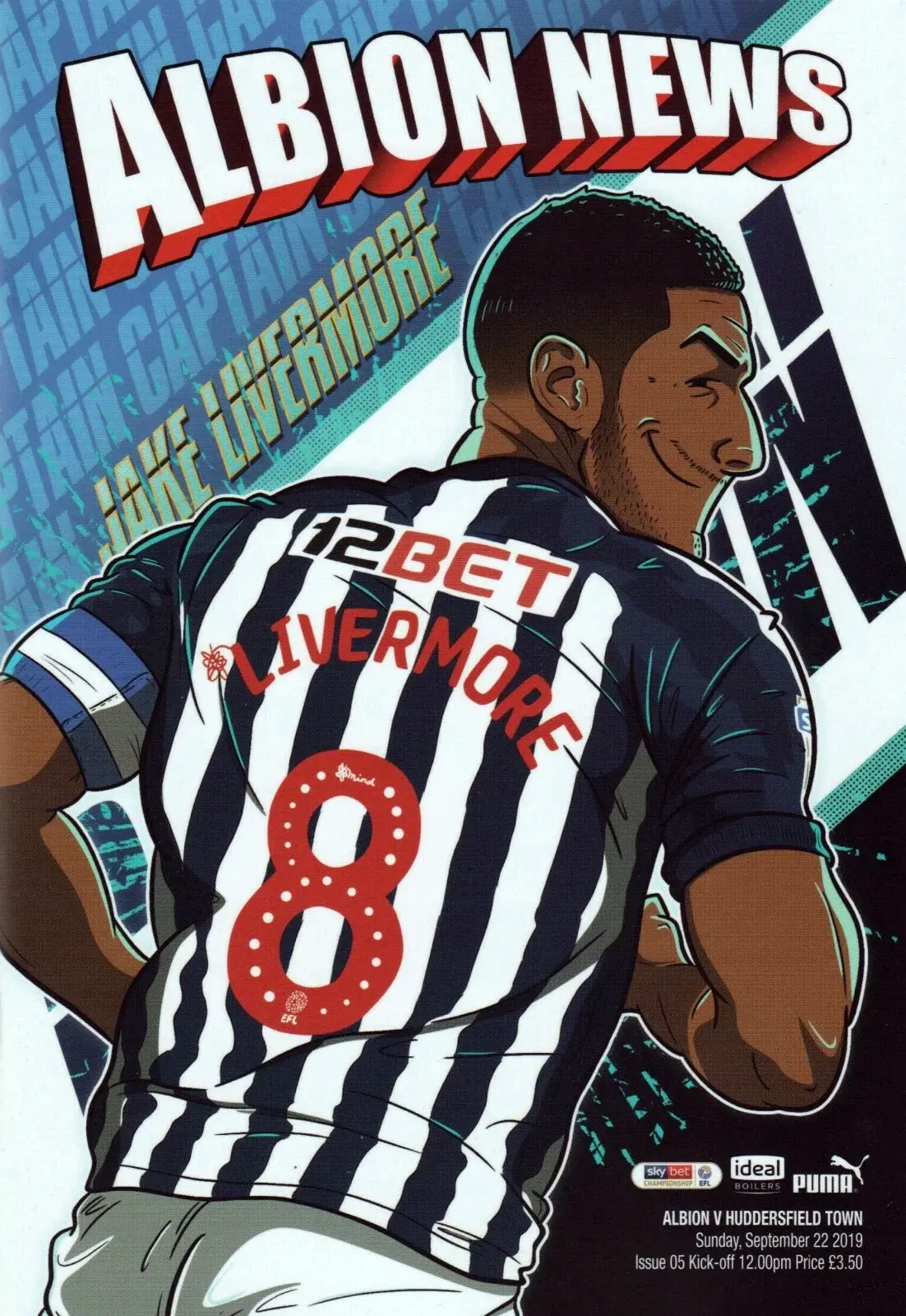 West Bromwich Albion vs. Huddersfield Town (September 22, 2019)