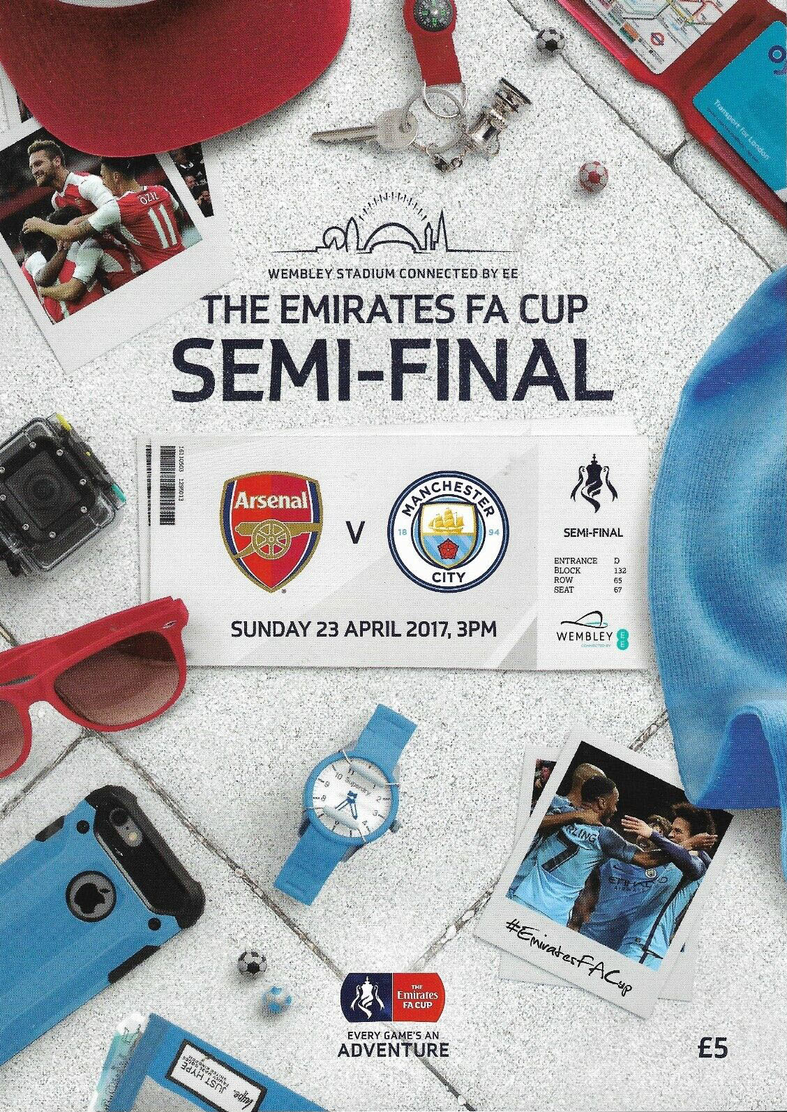 Manchester City vs. Arsenal (April 23, 2017)