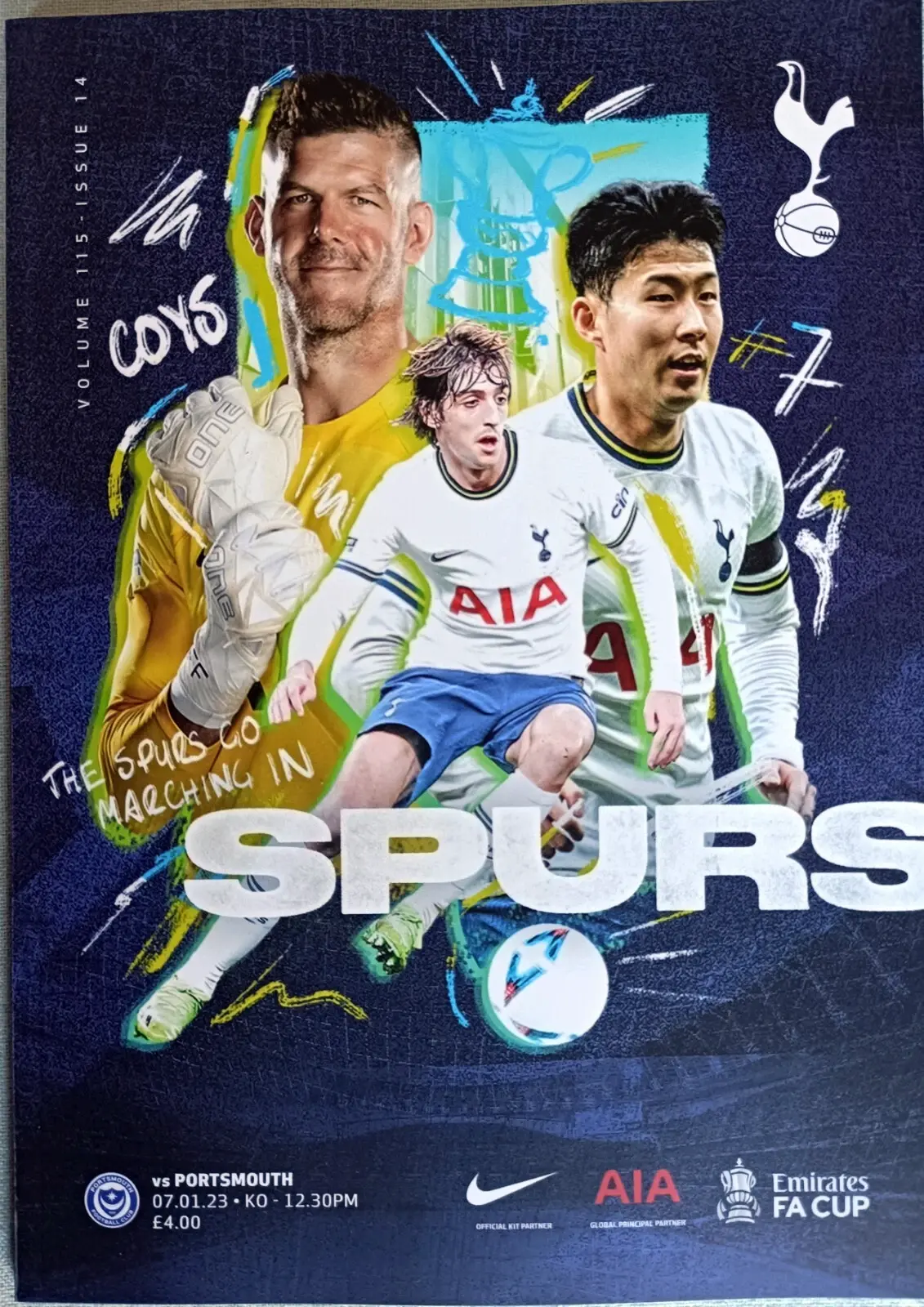 Tottenham Hotspur vs. Portsmouth (January 7, 2023)