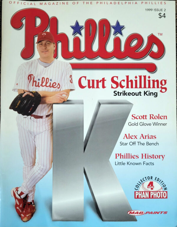 1999 Philadelphia Phillies program