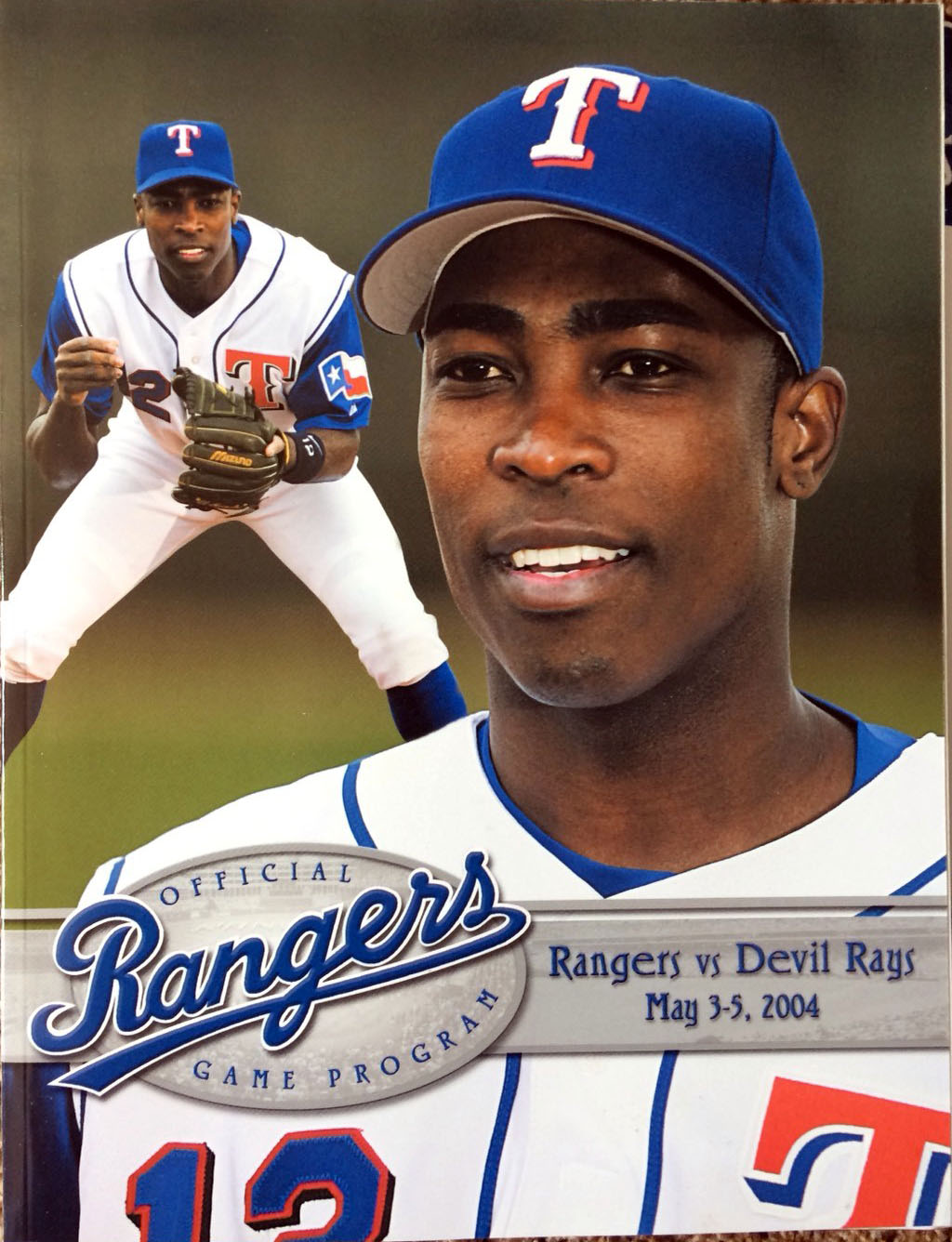 2004 Texas Rangers program