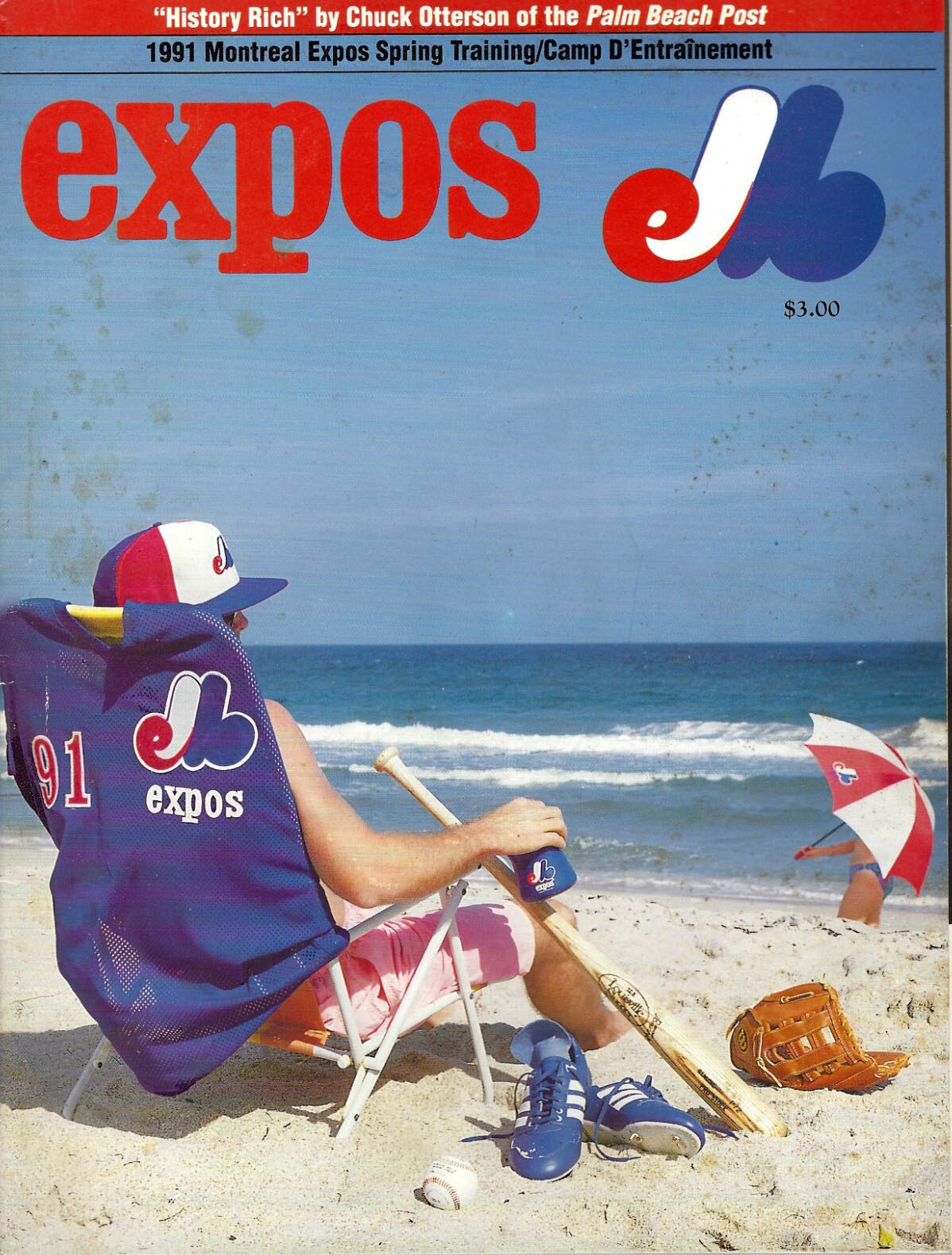 1991 Montreal Expos spring training program