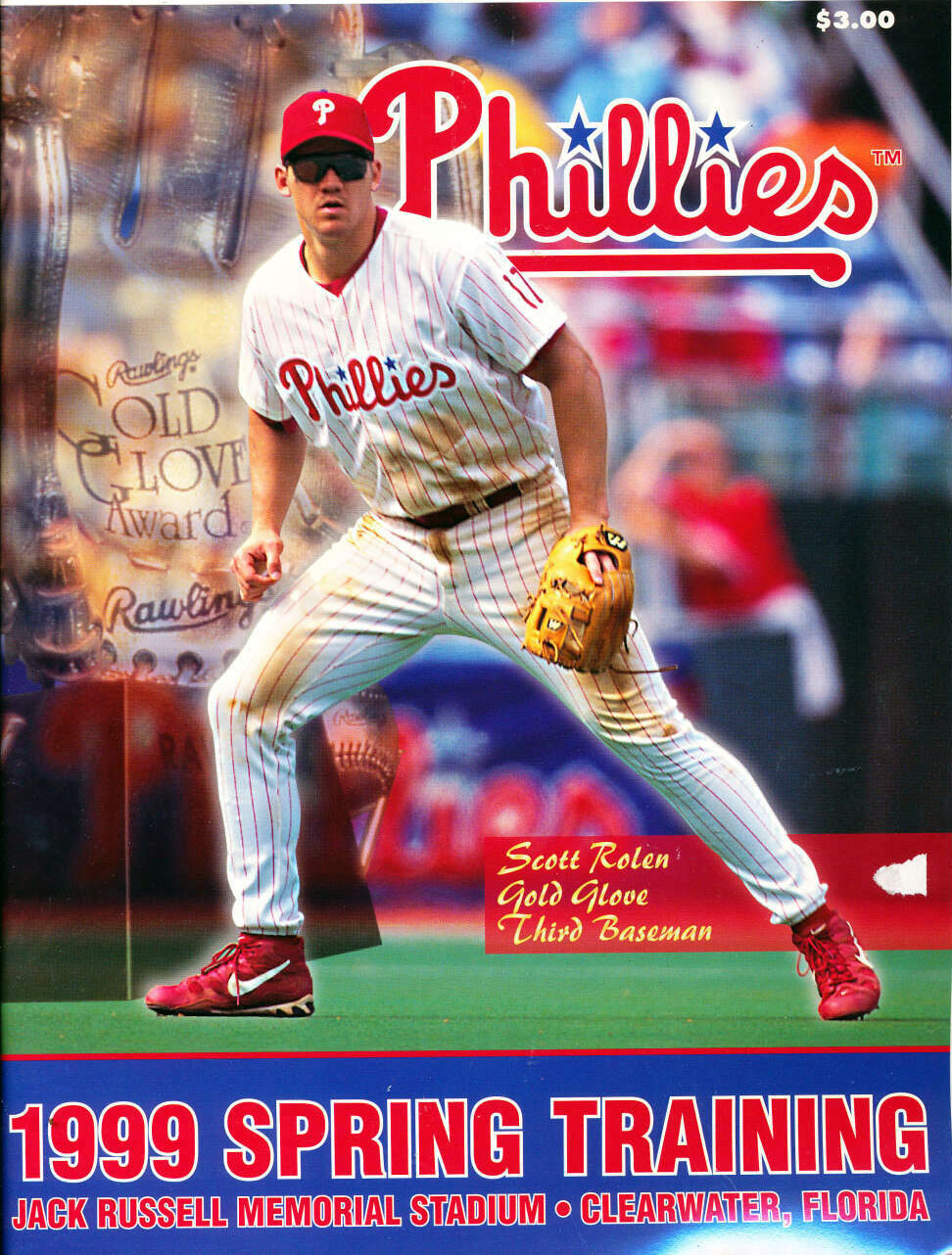 1999 Philadelphia Phillies spring training program