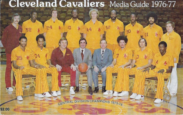 1976-77 Cleveland Cavaliers media guide