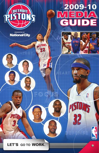 2009-10 Detroit Pistons media guide
