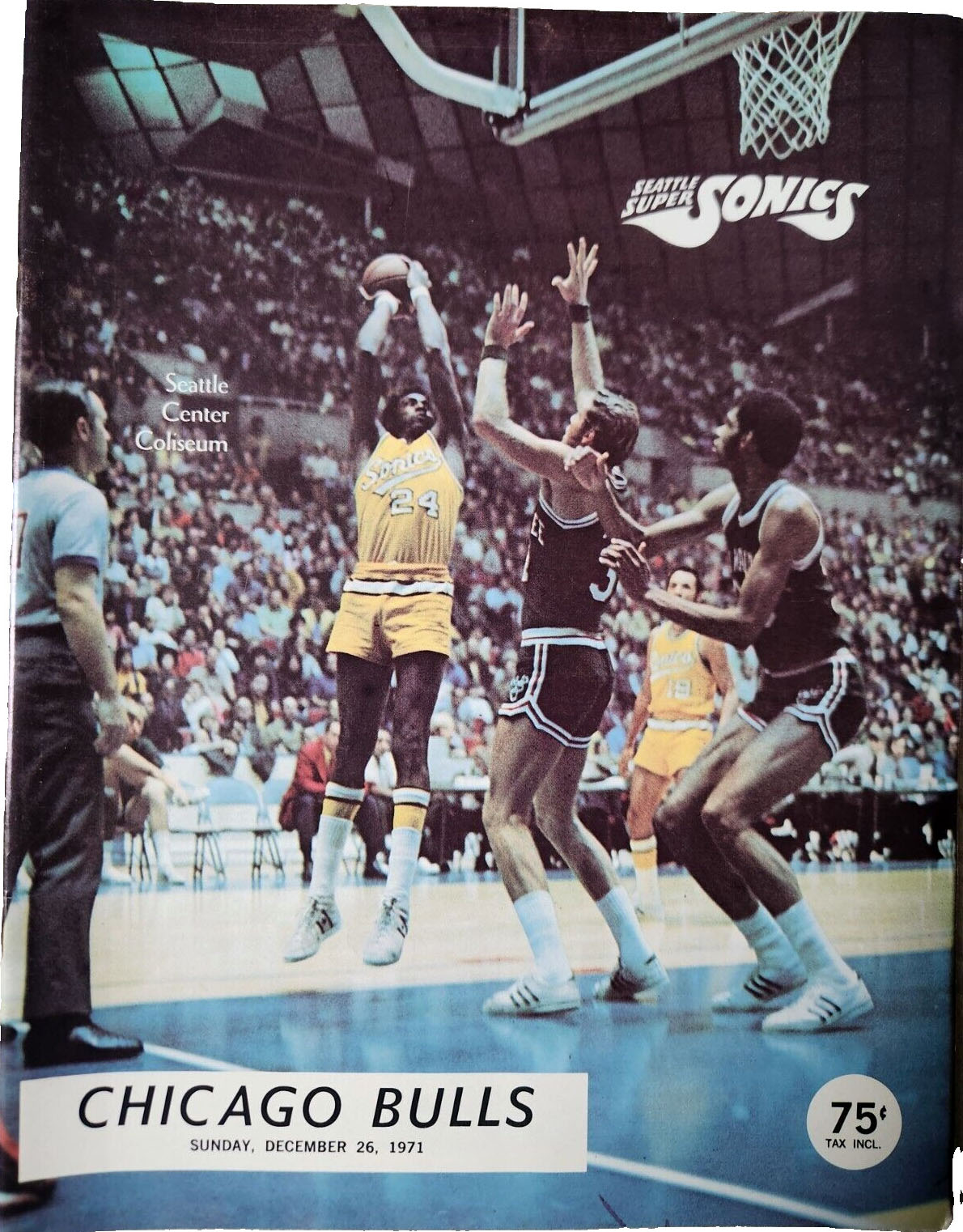 1971-72 Seattle SuperSonics program
