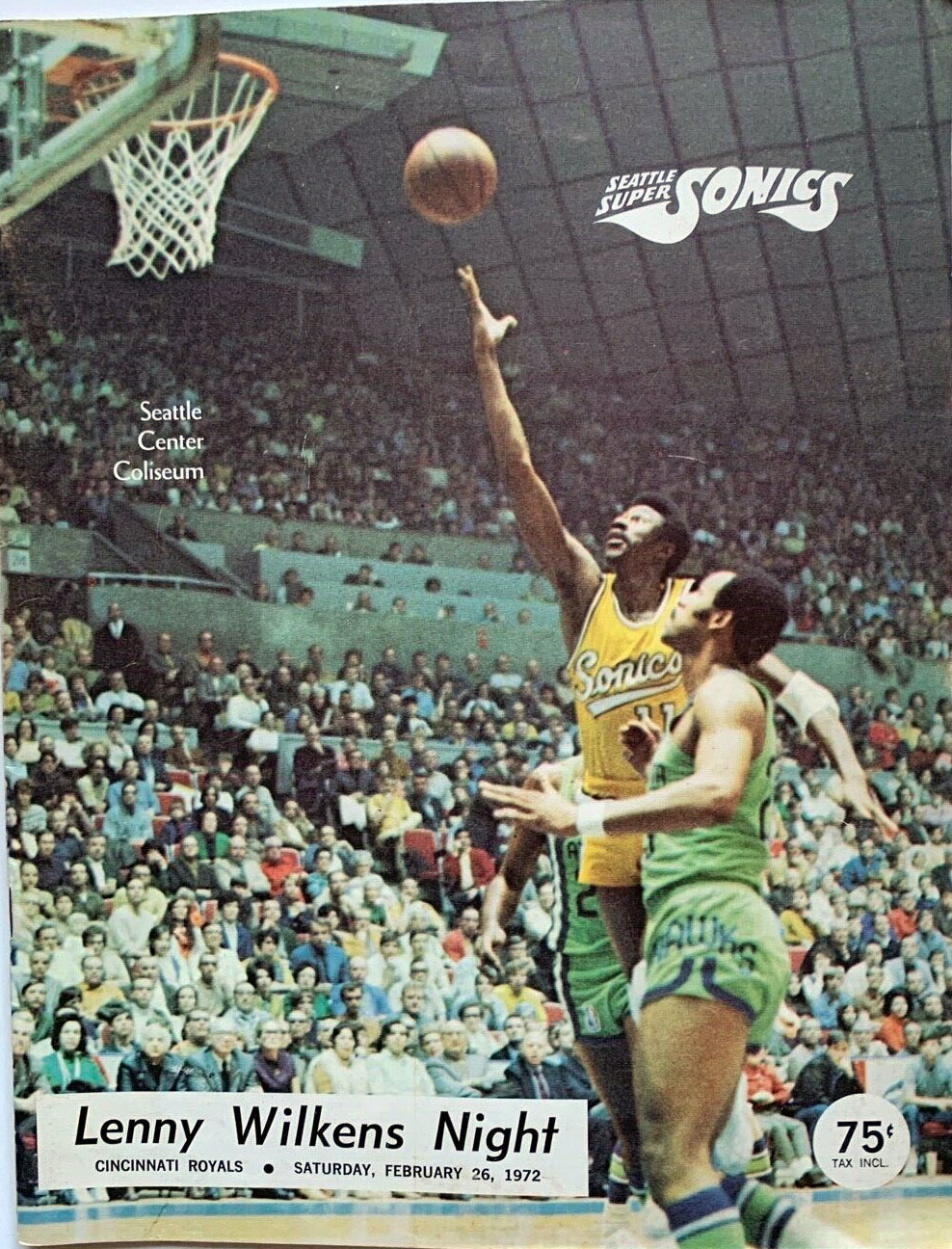 1971-72 Seattle SuperSonics program