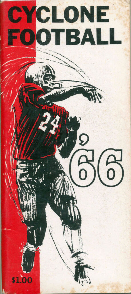 1966 Iowa State Cyclones football media guide