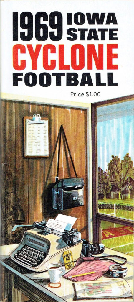 1969 Iowa State Cyclones football media guide