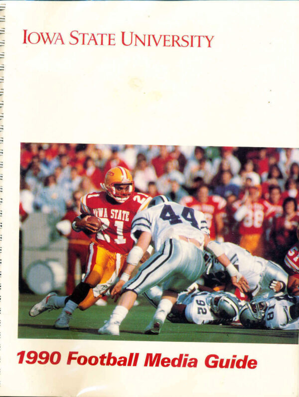1990 Iowa State Cyclones football media guide