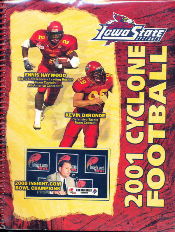 2001 Iowa State Cyclones football media guide
