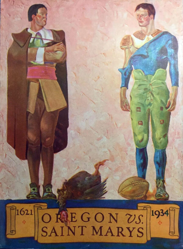 Saint Mary's Gaels vs. Oregon Webfoots (November 29, 1934)