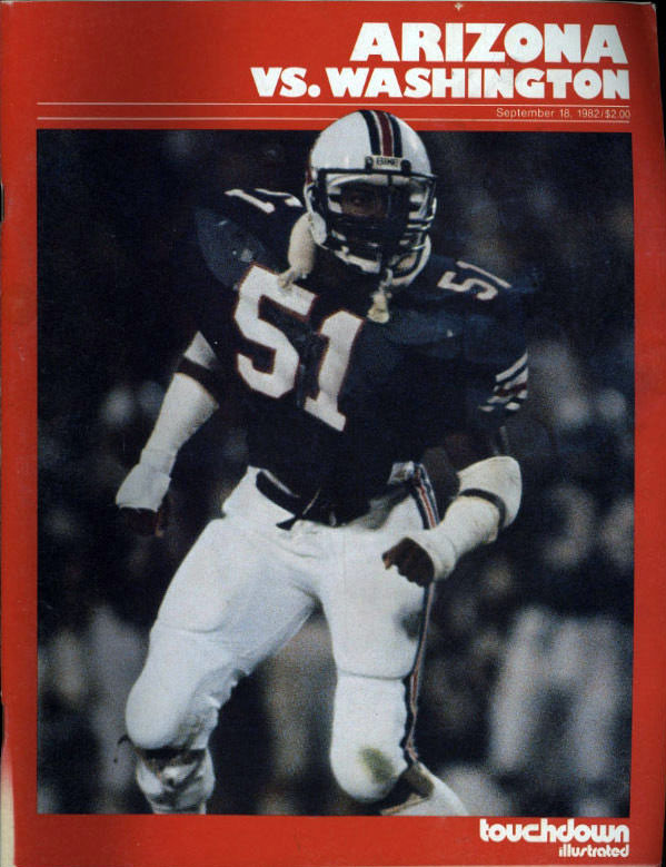 Arizona Wildcats vs. Washington Huskies (September 18, 1982)
