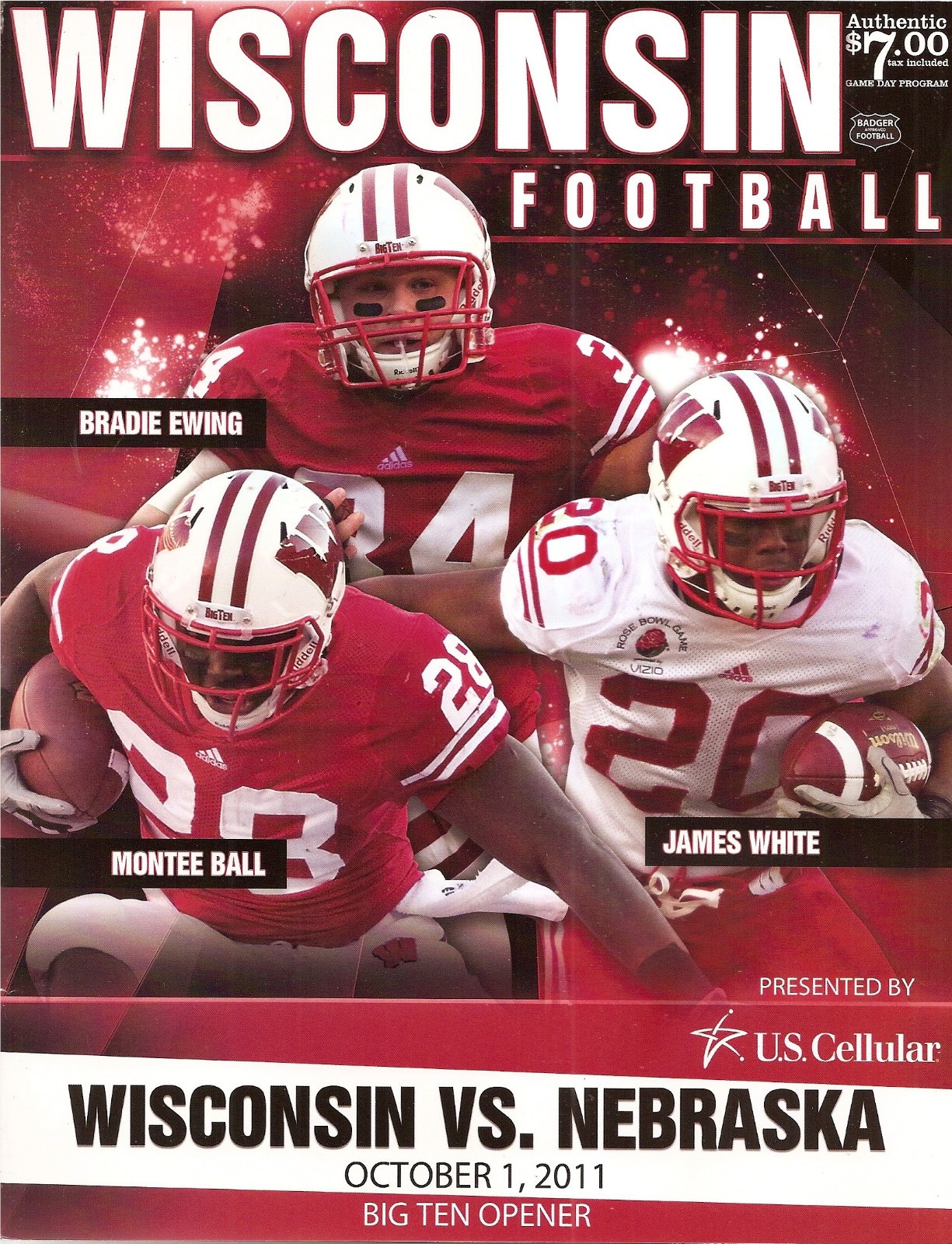 Wisconsin Badgers vs. Nebraska Cornhuskers (October 1, 2011)