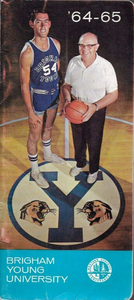 1964-65 BYU Cougars men's basketball media guide
