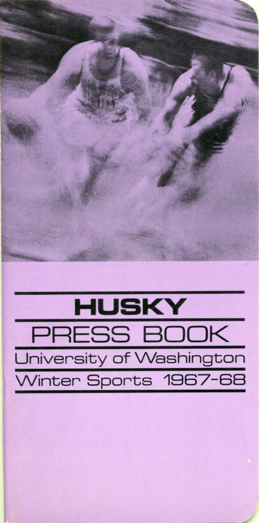 1967-68 Washington Huskies men's basketball media guide
