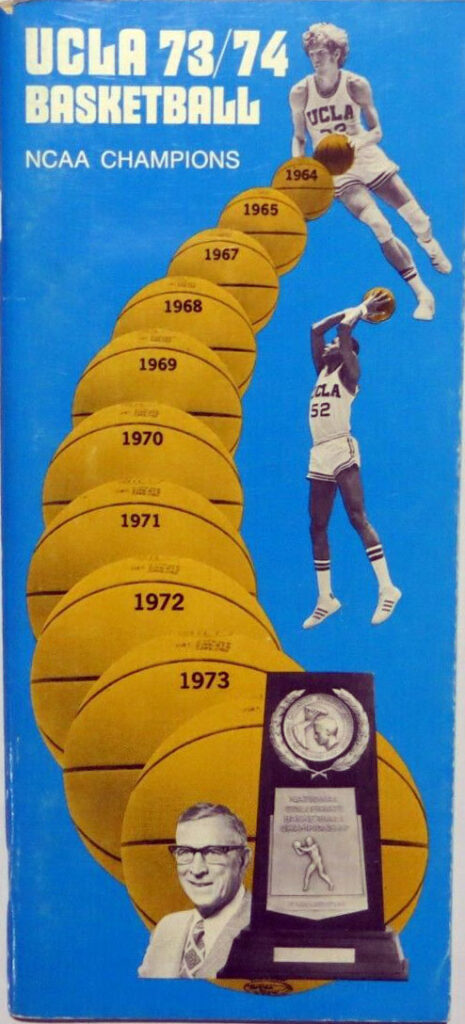1973-74 UCLA Bruins men's basketball media guide