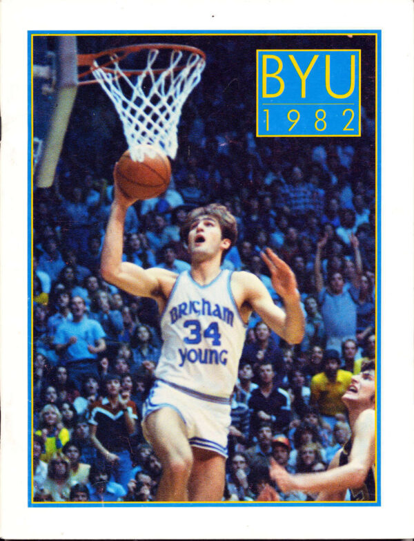 1981-82 BYU Cougars men's basketball media guide
