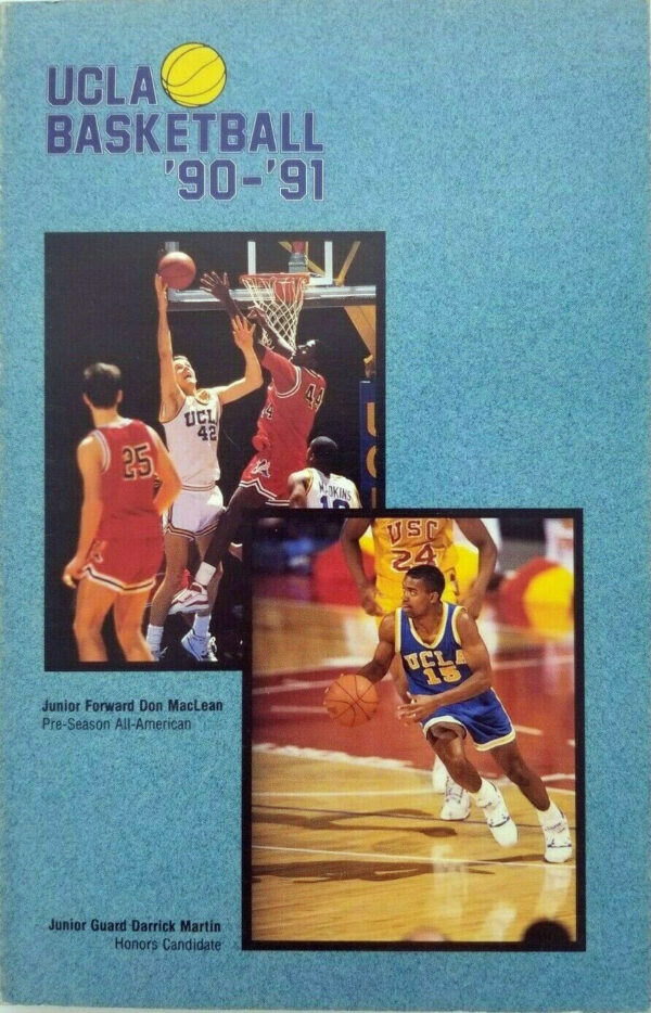 1990-91 UCLA Bruins men's basketball media guide