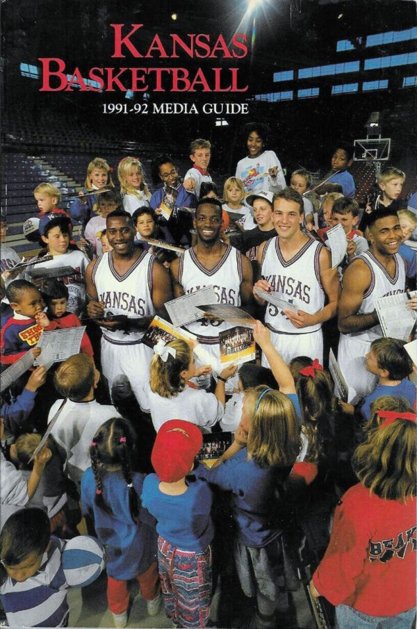 1991-92 Kansas Jayhawks men's basketball media guide