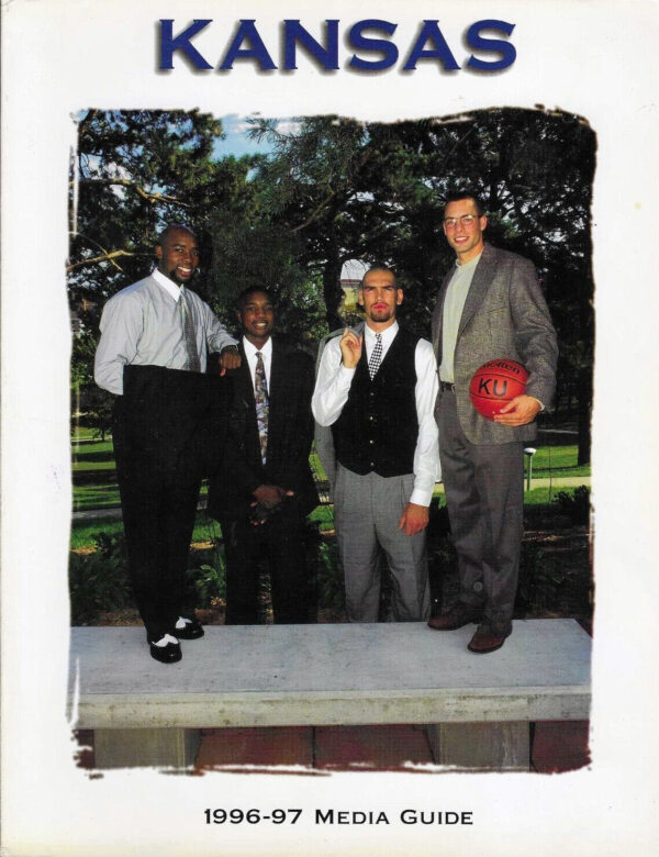1996-97 Kansas Jayhawks men's basketball media guide