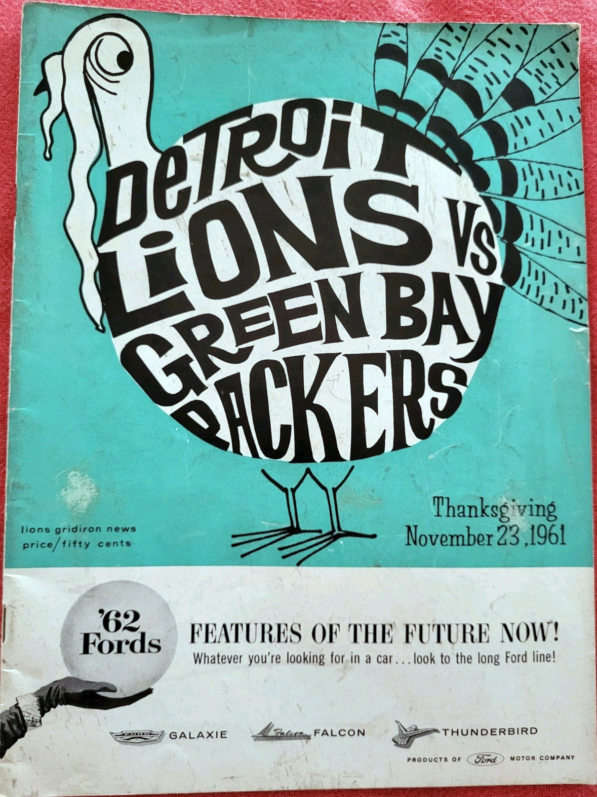 Detroit Lions vs. Green Bay Packers (November 23, 1961)