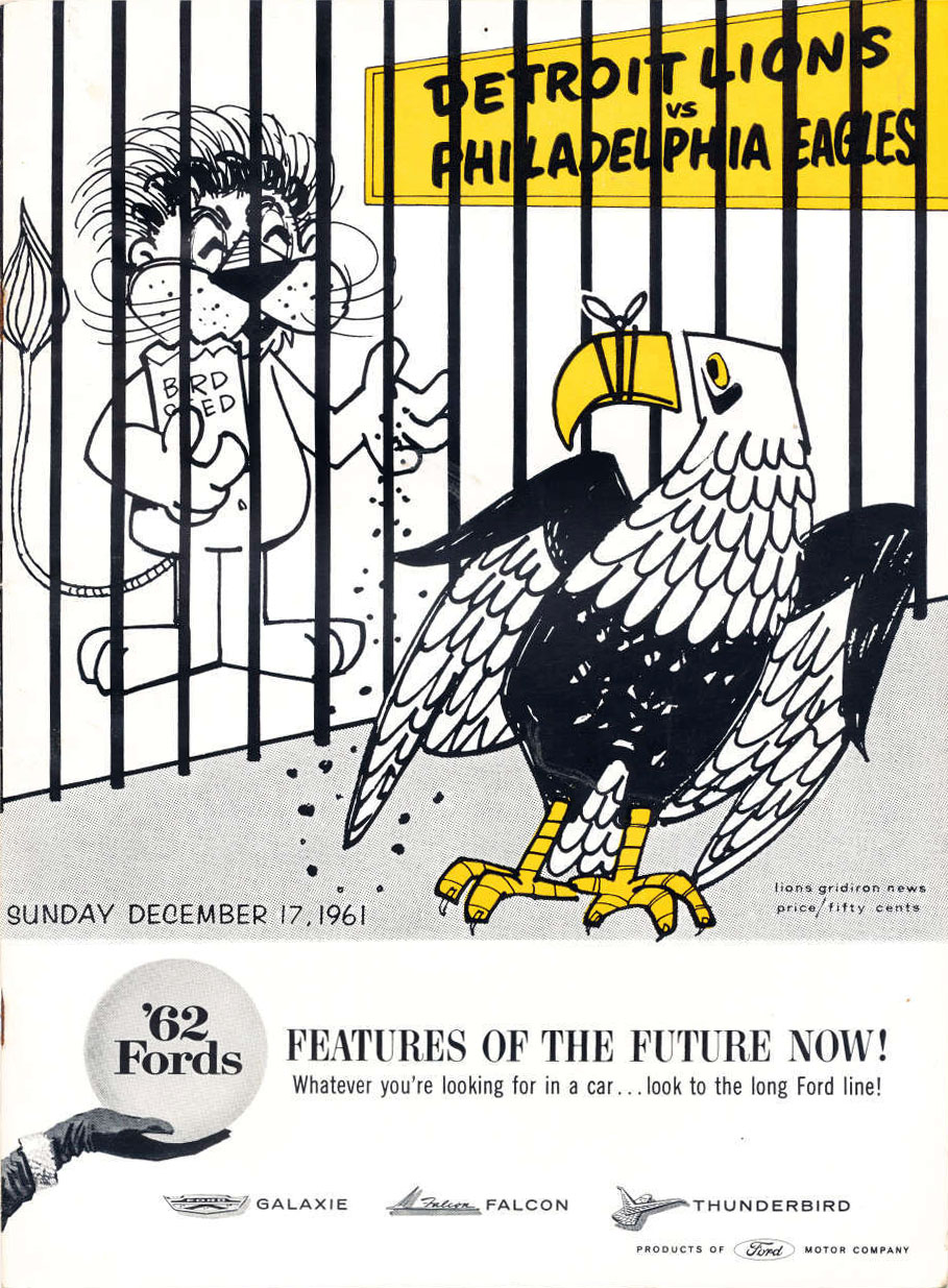 Detroit Lions vs. Philadelphia Eagles (December 17, 1961)