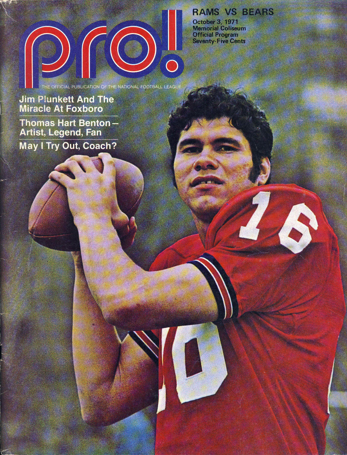 Los Angeles Rams vs. Chicago Bears (October 3, 1971)