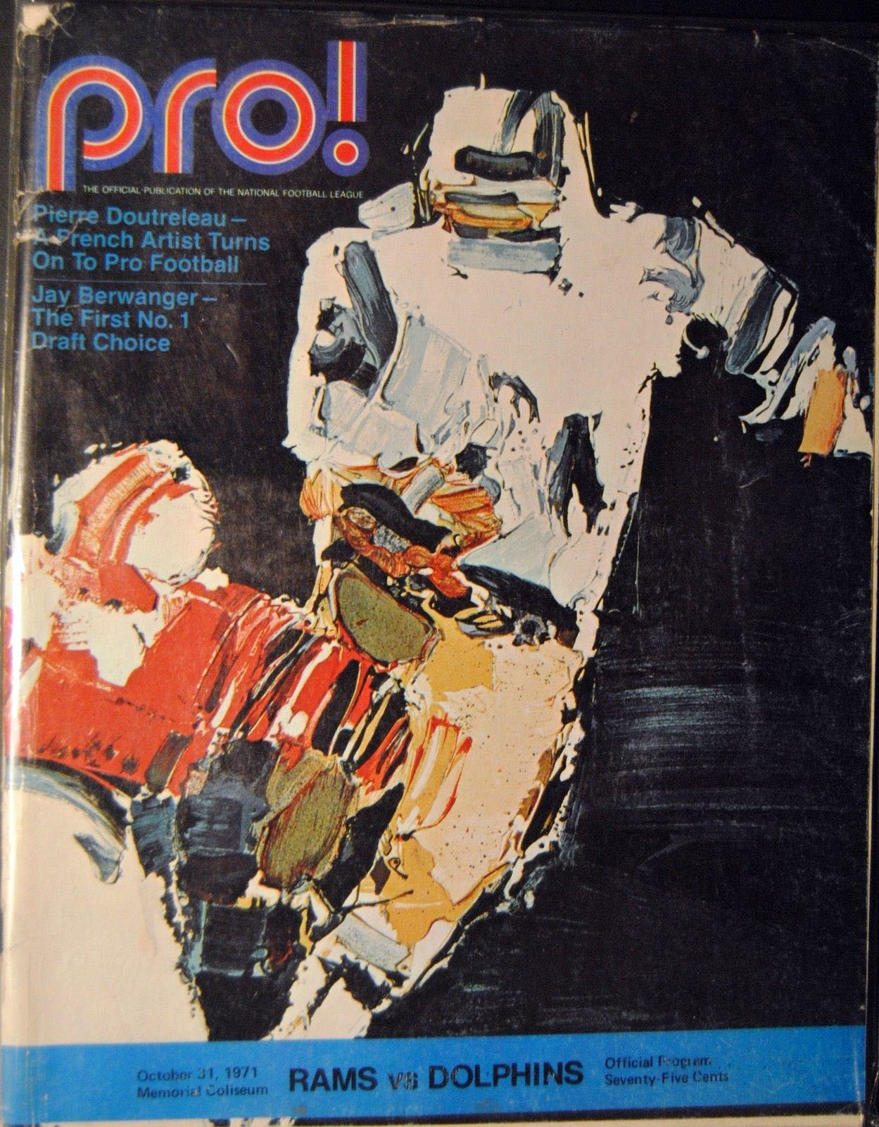 Los Angeles Rams vs. Miami Dolphins (October 31, 1971)