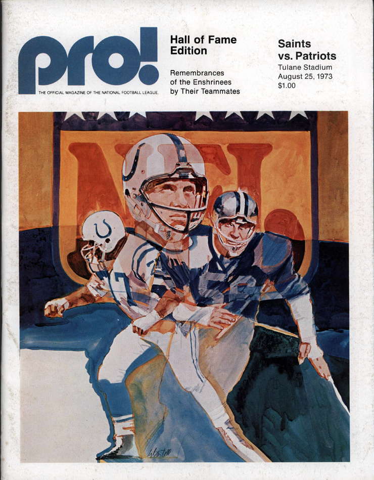 New Orleans Saints vs. New England Patriots (August 25, 1973)