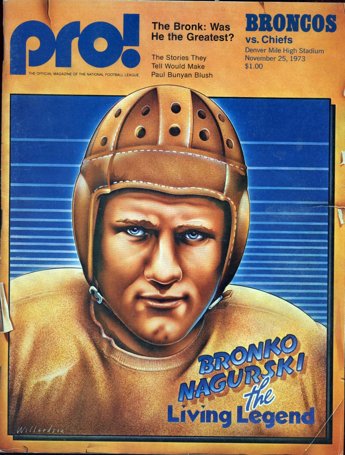 Denver Broncos vs. Kansas City Chiefs (November 25, 1973)