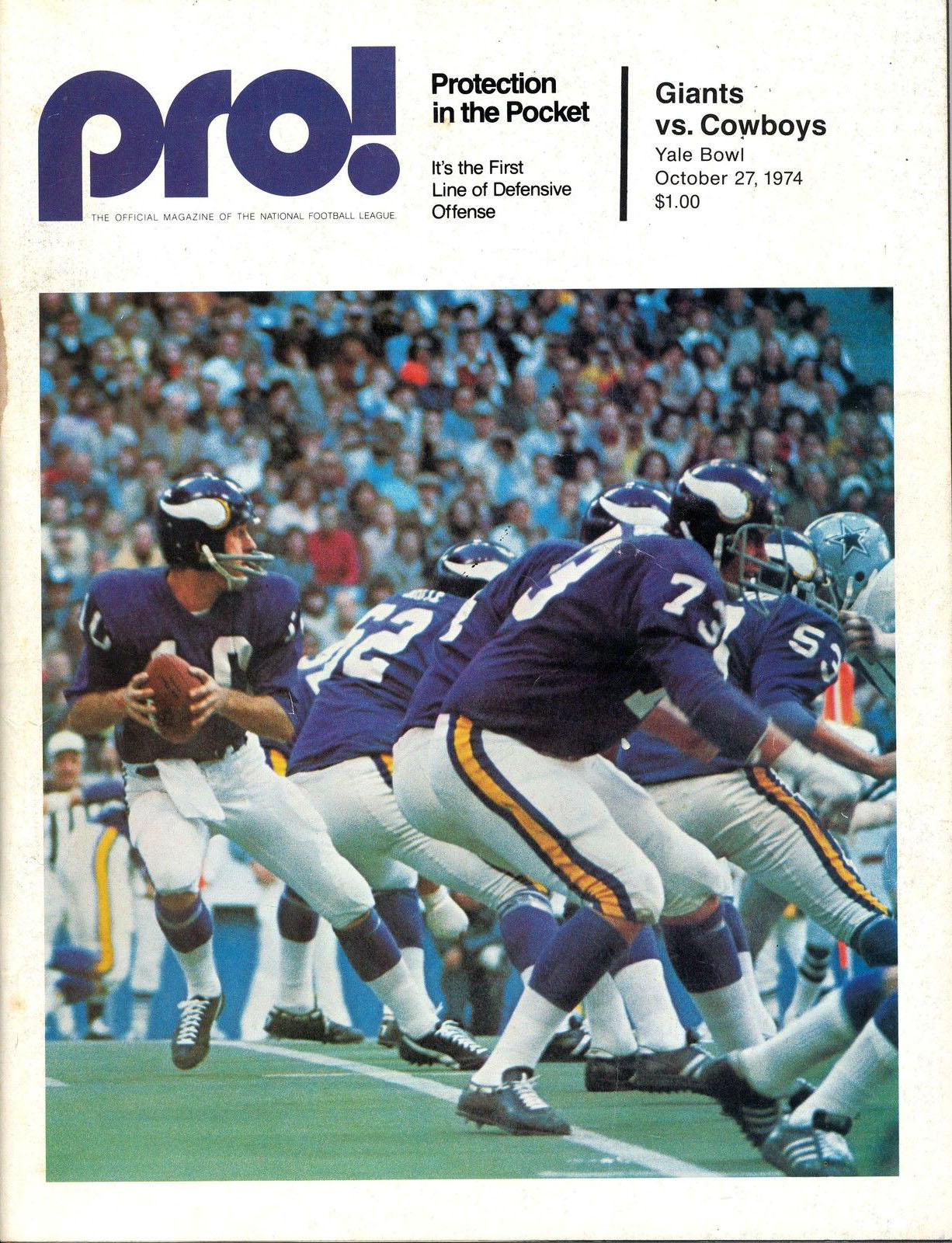 New York Giants vs. Dallas Cowboys (October 27, 1974)