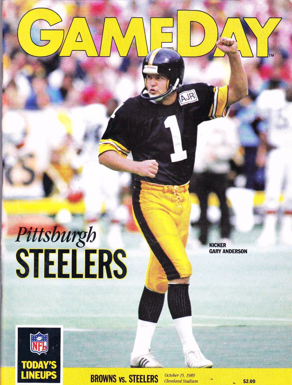 Cleveland Browns vs. Pittsburgh Steelers (October 15, 1989)