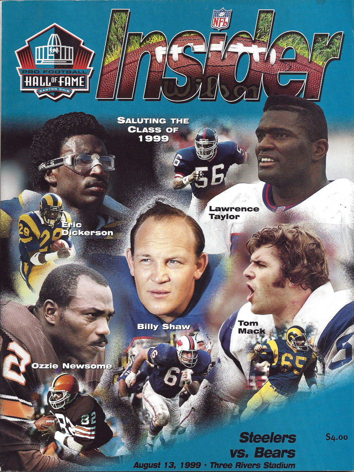 Pittsburgh Steelers vs. Chicago Bears (August 13, 1999)