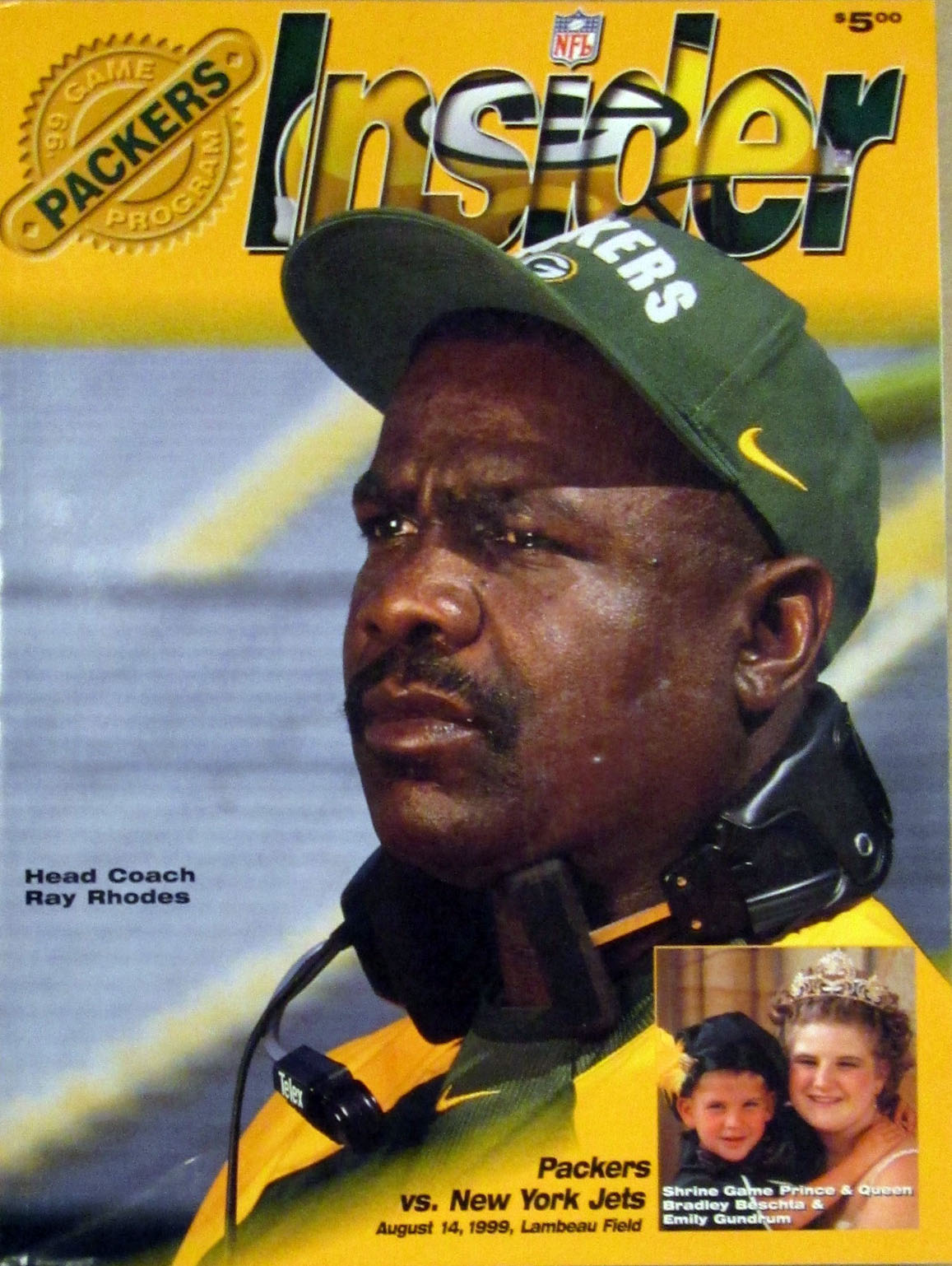 Green Bay Packers vs. New York Jets (August 14, 1999)