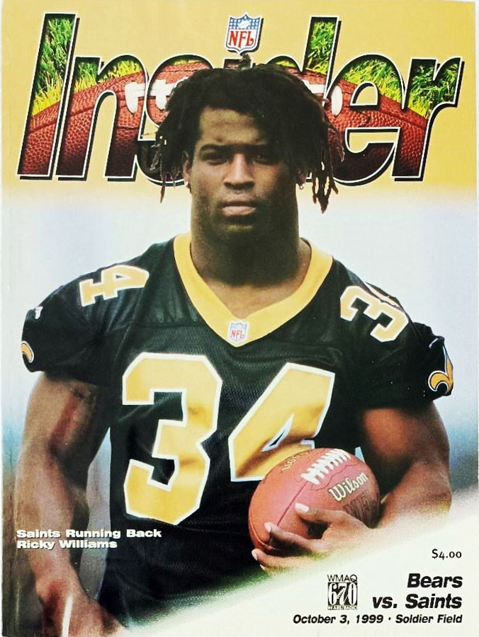 Chicago Bears vs. New Orleans Saints (October 3, 1999)