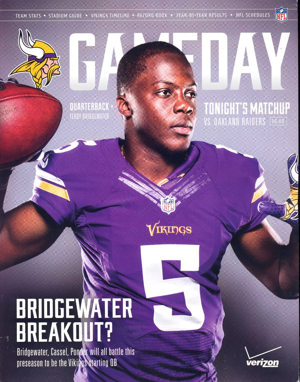 Minnesota Vikings vs. Oakland Raiders (August 8, 2014)