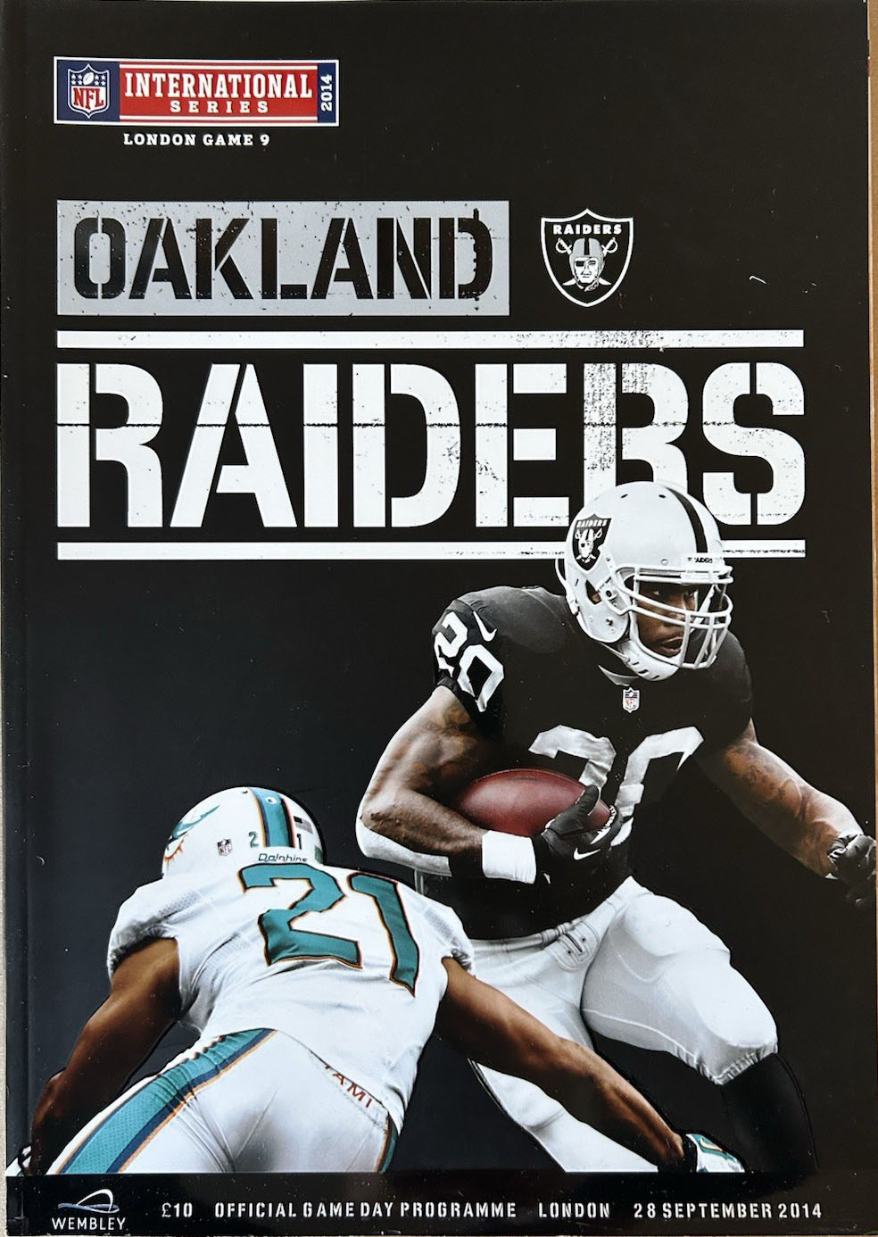 Oakland Raiders vs. Miami Dolphins (September 28, 2014)