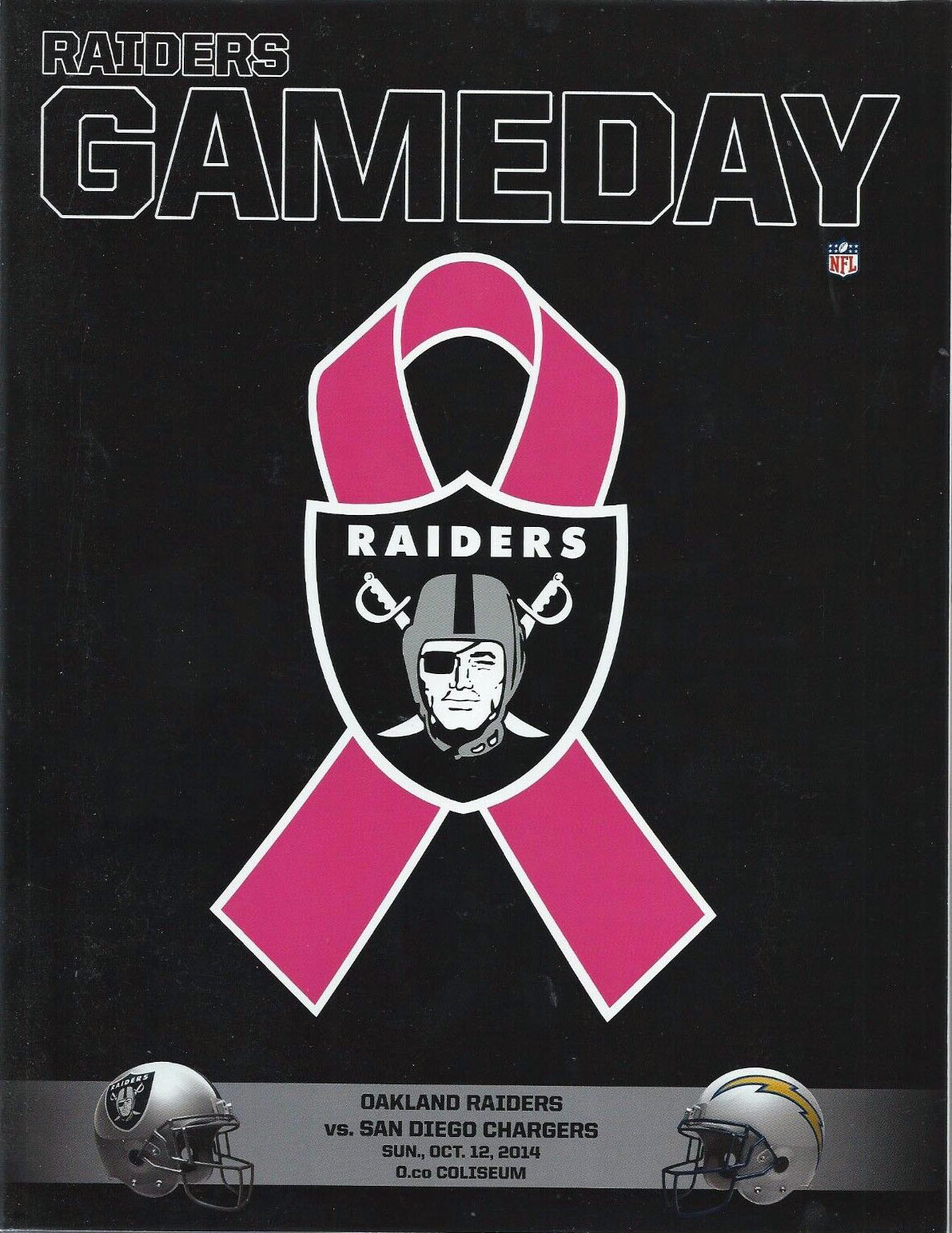 Oakland Raiders vs. San Diego Chargers (October 12, 2014)