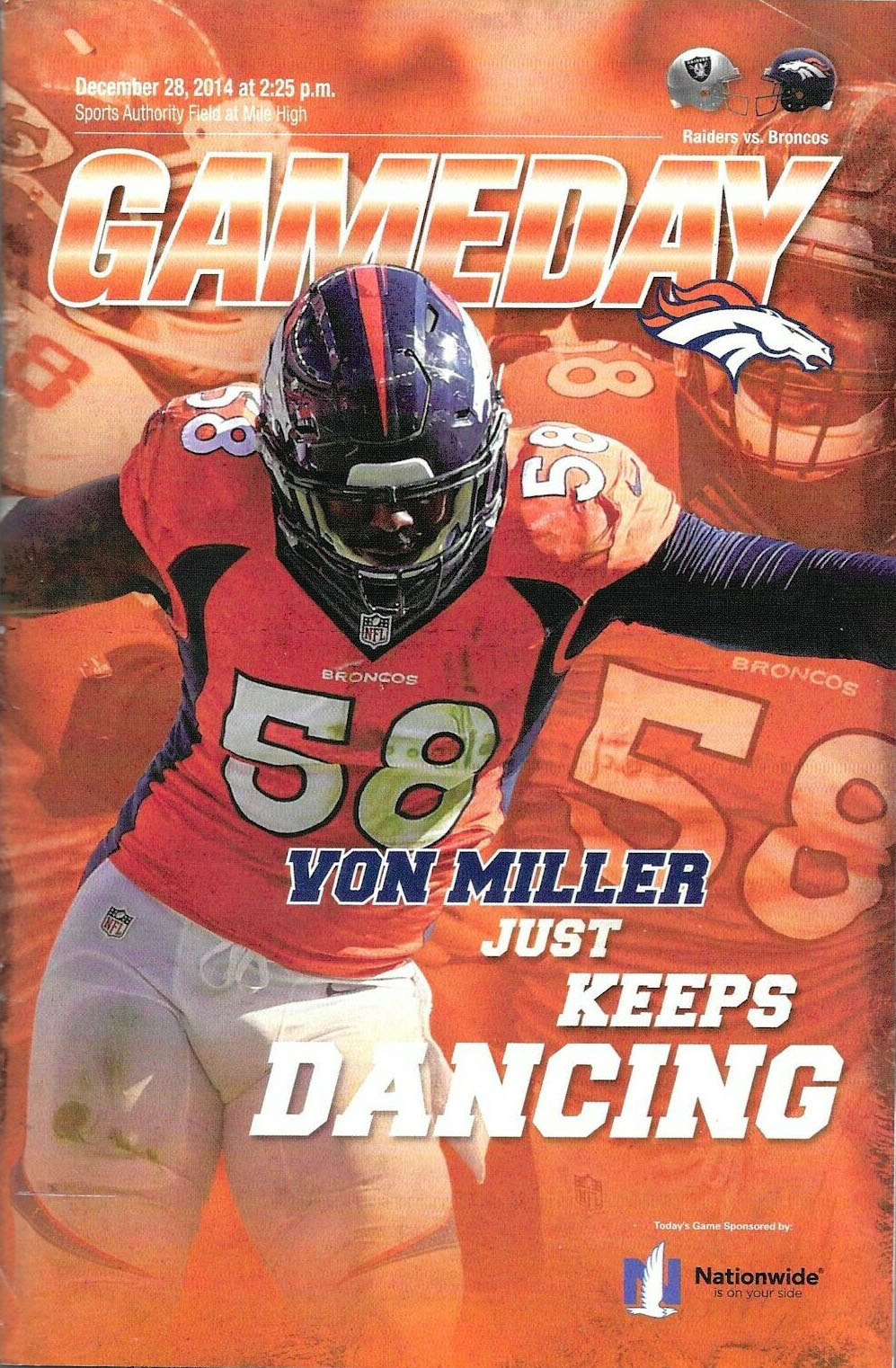 Denver Broncos vs. Oakland Raiders (December 28, 2014)