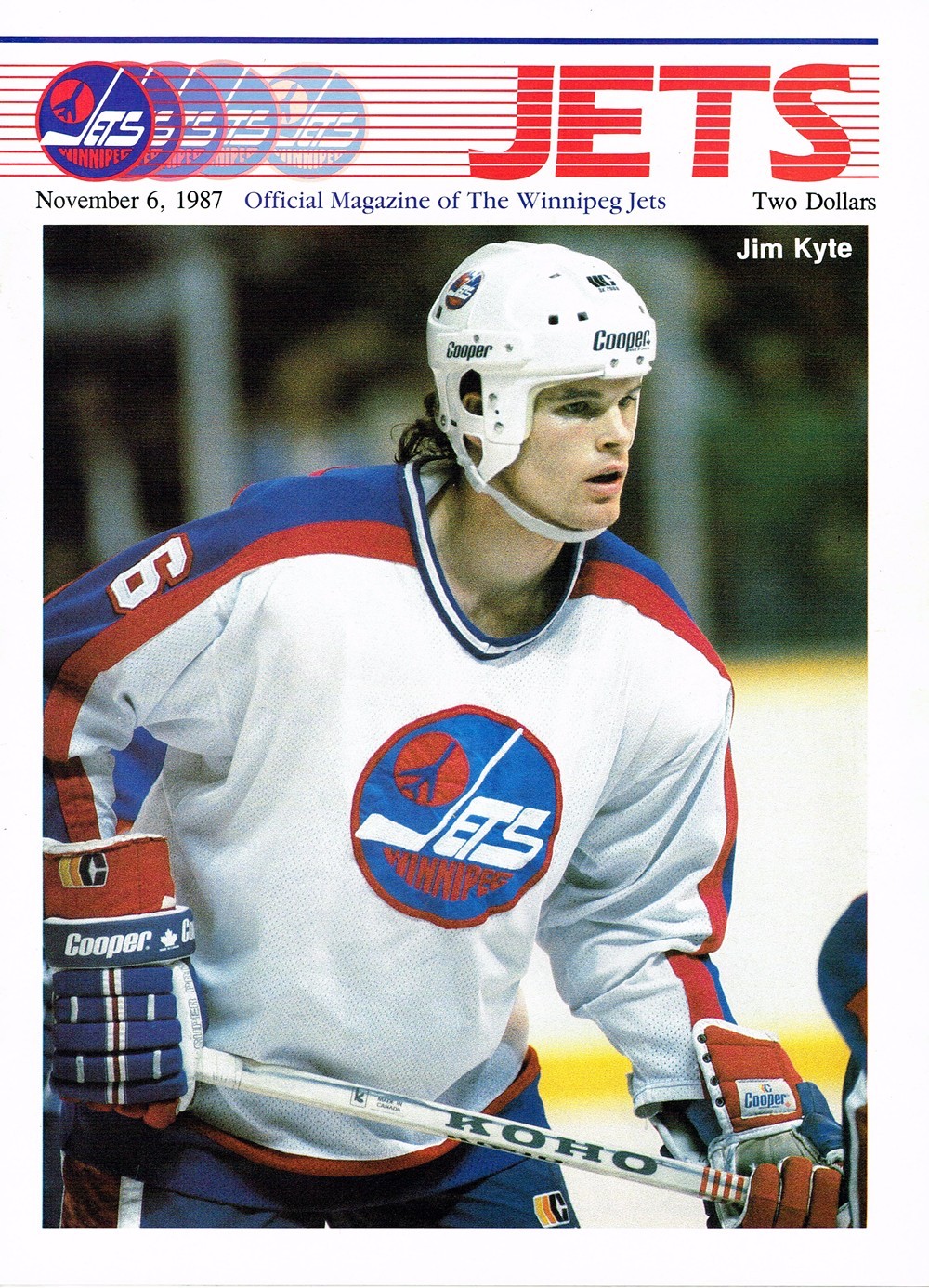 1987-88 Winnipeg Jets program