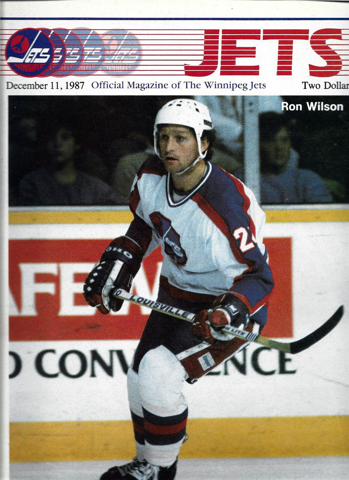 1987-88 Winnipeg Jets program