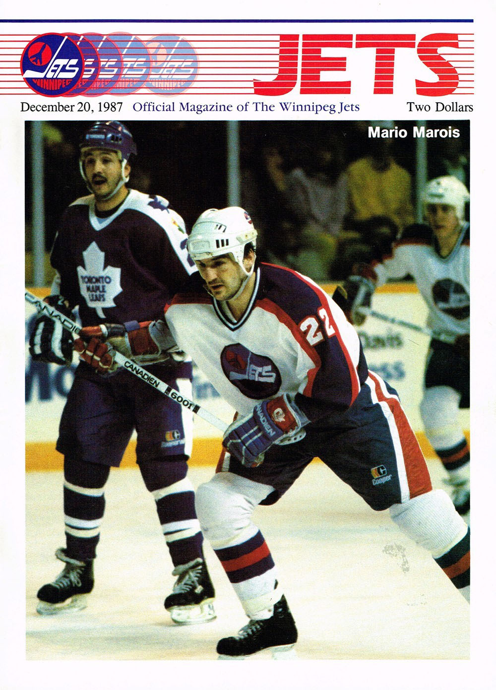 1987-88 Winnipeg Jets program