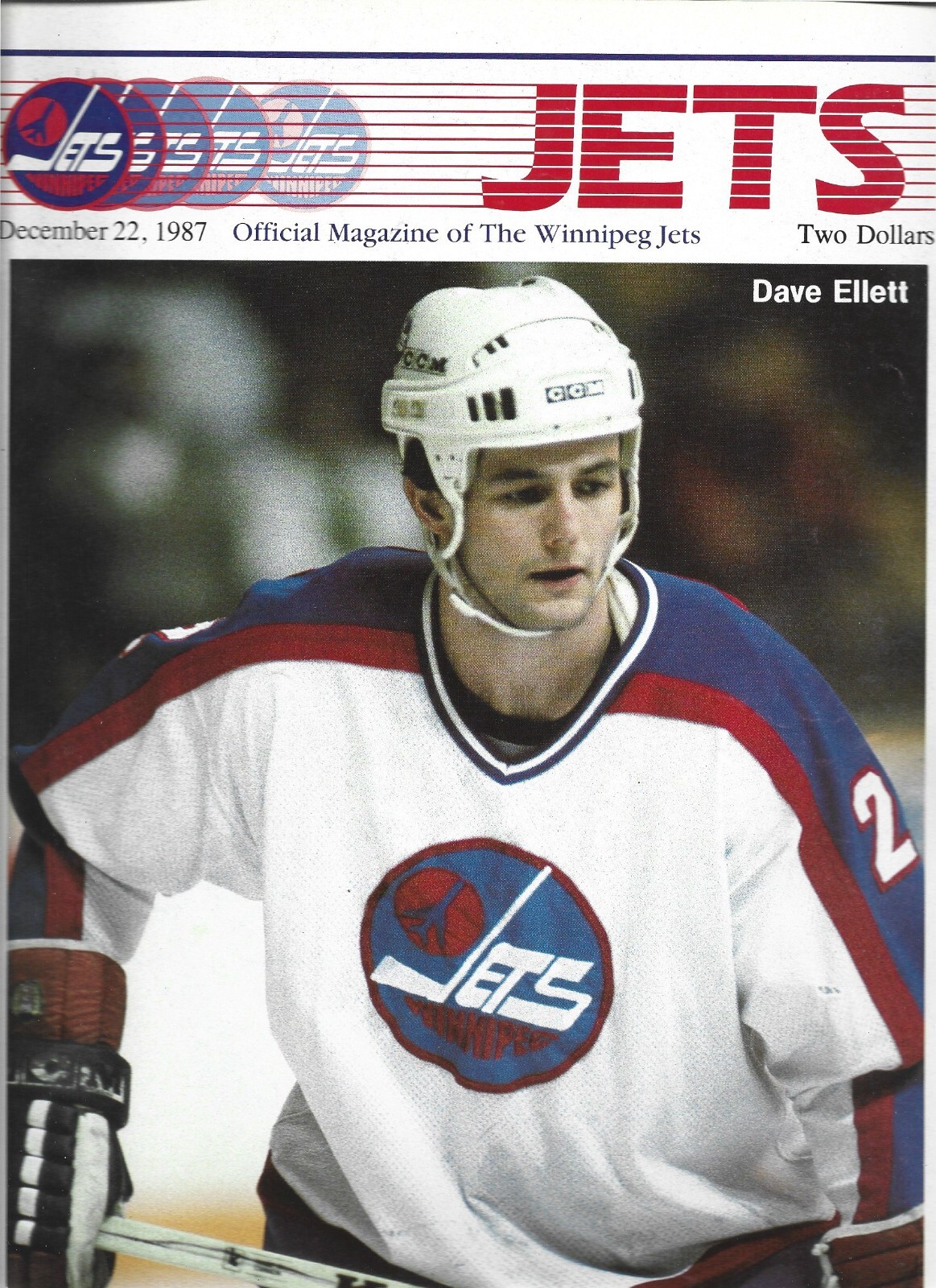 1987-88 Winnipeg Jets program
