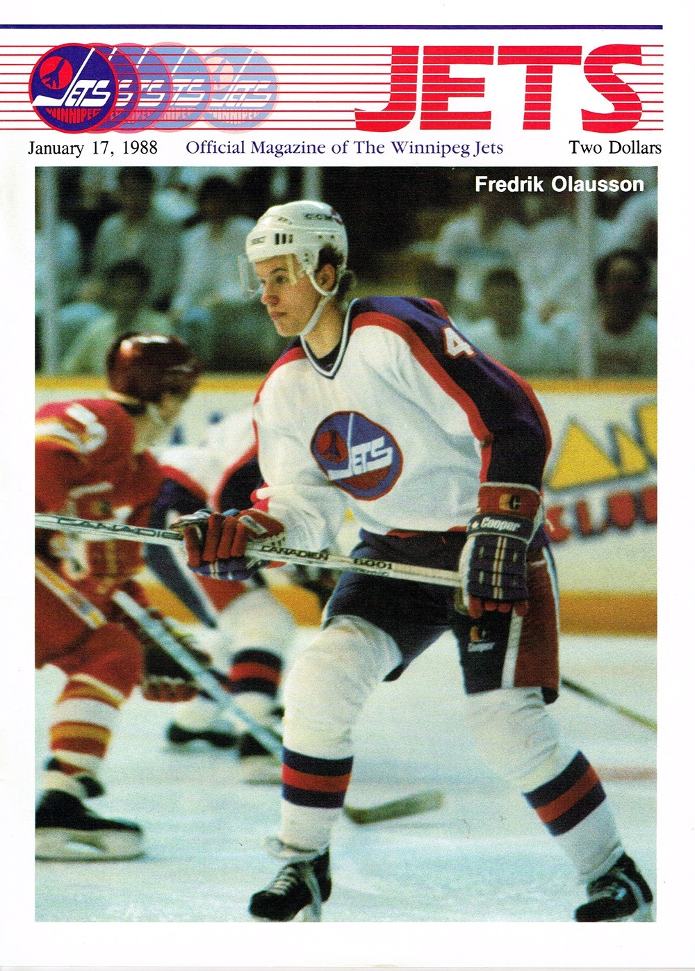 1987-88 Winnipeg Jets program