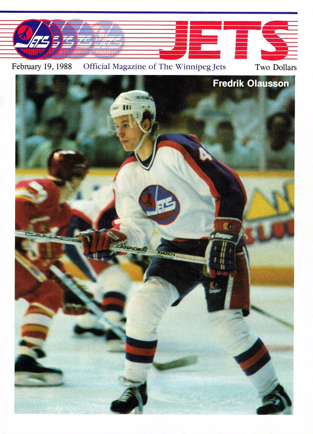 1987-88 Winnipeg Jets program
